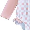 thumbnail image 5 of Gerichy Toddler Girl Swimsuit,Girls Bathing Suit Summer Toddler Girls Ruffles Cartoon Prints 1 Piece Swimwear Beach Onesie Swimsuit Bikini, 5 of 6