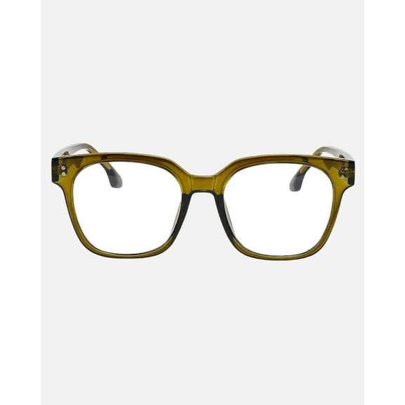 Fifth & Ninth Unisex Square Blue Light Glasses | Sage