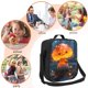 thumbnail image 5 of Disketp Glowing Mushroom In Forest Bolsa Térmica Estampada para Almuerzo, Lonchera para Hombres y Mujeres Adultos, 5 of 7