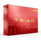 thumbnail image 2 of Pelotas de golf WILSON 2025 Triad Yellow 12 pelotas, 2 of 5