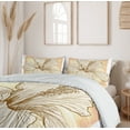 thumbnail image 6 of Ambesonne Floral Duvet Cover Set, Large Hibiscus Flower Petals, 2-Calking, Peach Salmon, 6 of 7