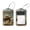 multicolored 2, variant on PhooArto 2 PCS Luggage Tag for Suitcase Bag Tags for Backpacks Baggage Handbag School Instrument Tag Label, Sea Turtle Vintage Map