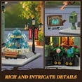 thumbnail image 4 of INSOON Jewelry Store Building Set with Lights & Cart Fountain, 1933 PCS City Street House Modular Construction Model, Home Decor Jewelry Shop Building Block Kit, Gift, 4 of 9