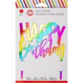 thumbnail image 2 of Cake Top HBD Rainbow Acr, 2 of 2