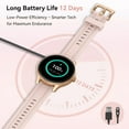 thumbnail image 4 of Smart Watches for Women (2 Bands), 1.27" Stylish Fitness Watch for Android iPhone with Bluetooth Calls (Make/Answer), AI Voice Command, Heart Rate/SpO2/Sl, 4 of 8