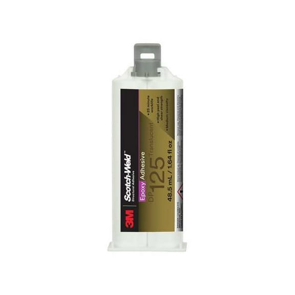 3m EpoxyAdhesive,DualCartridge,1:1MixRatio 125