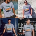 thumbnail image 3 of Greenyef Graphics I Paused My Game to Be Here Video Gamer Gift for Men Teenagers Gaming Funny Graphic T-Shirt Style-48 (Gray, Medium), 3 of 6