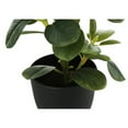 thumbnail image 6 of Artificial Plant - 14" Tall - Ficus - Indoor - Table - Potted - Green Leaves, 6 of 6