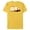 Yellow, variant on Racing Little Sis Family Trip Race Car Vacation Match - Short Sleeve Blended T-Shirt for Adults - Customized-Yellow