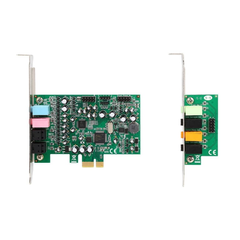 PCIE 7.1 CHANNEL SURROUND SOUND CARD SPDIF AUDIO ADAPTER CARD