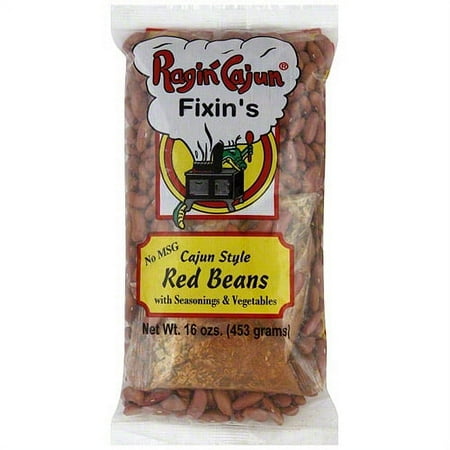 Ragin' Cajun Cajun Style Fixin's Red Beans With Seasonings & Vegetables Soup, 16 oz (Pack of 12)