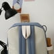 thumbnail image 5 of Btafrte 5 Unidades/juego Mochilas Escolares Lona para Mujer Mochilas Escolares Kawaii para Estudiantes (azul), 5 of 9