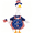 2, variant on Patriotic Porch Goose Outfits for 23 Inch Lawn Statue, 4th of July Costume for Plastic/Cement Statue, Independence Day Summer Sculpture Clothes for Garden Patio USA 250th Anniversary Decoration