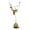 B, variant on Dancing Girl Metal Outdoor Statues Weatherproof Dancing Girl Art Garden Sculptures for Farmhouse Patio Yard, Lawn Metal Decorations
