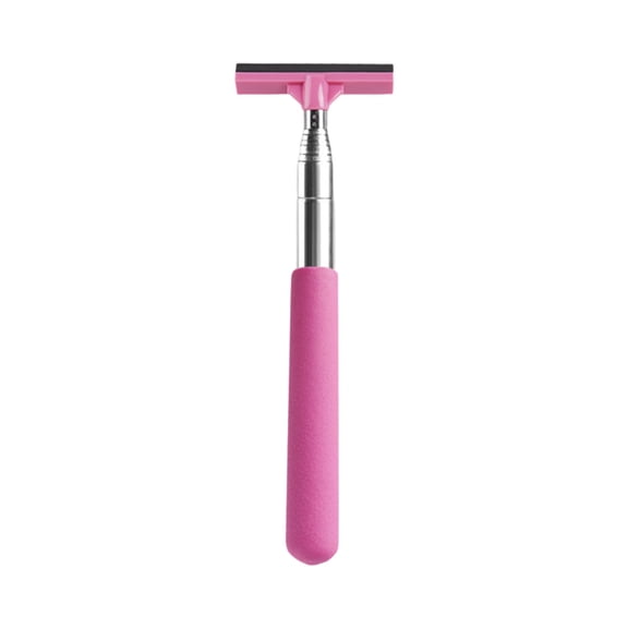 Car Rearview Mirror Wiper, Telescopic Retractable Design, Layered Brush Head for Quick Dewatering, Window Cleaning Brush for Rainy Days, Portable Glass Scrubber for Clear View