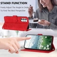 thumbnail image 4 of For Samsung Galaxy A23 5G (Global Version) A23 4G Case Tulip Leather Phone Cover with 5 Card Slots W, 4 of 5
