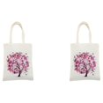 thumbnail image 1 of Matsuzay Bolsa de lona para pintar, bolsa de compras, mano de obra fina, bolsas de punto para mujer 003-28*35 2piezas, 1 of 6
