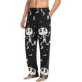 thumbnail image 5 of GZHJMY Halloween Cute Skeleton Pajama Pants For Men, Men's Separate Bottoms, Small, Lounge Pants with Pockets, Christmas New Year Birthday Gifts, Small, Christmas New Year Birthday Gifts, Small, 5 of 7