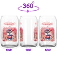 thumbnail image 2 of Happy Valentine’s Day Adorable Alaskan Malamute Puppy Holding Heart Balloon 16oz Glass Cup Mug Alaska Mal Dog Lovers Gifts Glass Can - 00030, 2 of 5
