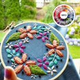 thumbnail image 5 of 50pcs Thread 50 Colors Embroidery Thread Cross-stitch 8m Cotton Line Embroidery Accessories, 5 of 5