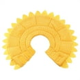 thumbnail image 3 of Unatoiry Yellow Sun Flower Wide Application Soft And Lightweight Pet Sun Flower Collar M 1Set, 3 of 6