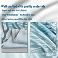 thumbnail image 4 of Coastal Window Curtains Grommet Drapes Nautical Beach Themed Thermal Insulating 50% Light Blocking Privacy Curtain for Living Room, Bedroom 2 Panels Set, 52x84 Inches, 4 of 5