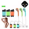 thumbnail image 1 of 1pcPortable Shower Waterproof Electric Shower Pump with Rechargeable Battery Camp Shower for Camping, 1 of 6