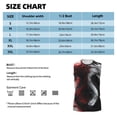 thumbnail image 6 of Pofeuu Cool Black And White Dragon Print Men's Muscle T-Shirt, Sleeveless, Muscle Tank, Classic Muscle Tee Top For Men Casual Sleeveless Muscle T-Shirt Trendy Clothes-Large, 6 of 7
