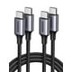 thumbnail image 1 of Cable USB C UGREEN Nylon Trenzado 60W PD Carga Rápida 1M para iPhone, Galaxy, Macbook, iPad, 1 of 8