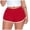 Wine, variant on COMVALUE Women's Sexy Booty Shorts Retro Dolphin Shorts Sports Yoga Gym Running Hot Pants Sky Blue S