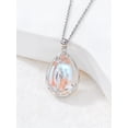 thumbnail image 5 of Dorunmo Daughter Necklace from Dad Father Daughter Necklace 925 Sterling Silver Moonstone Mother's Day Jewelry for Women, 5 of 10