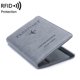 thumbnail image 3 of Funda de piel León de piedra bloqueo RFID Gris PU 14.8*11*1cm, 3 of 5
