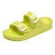 thumbnail image 1 of Sandals, Slippers, Beach Shoes, Flip-Flops, Double Button Adjustable Slippers Comfort Footbed Thongs, 1 of 5