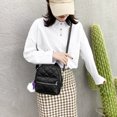 thumbnail image 4 of Mochila de cuero con bolas de pelo para mujer morral escolar Ehuebsd de gran capacidad bolso de viaje para adolescentes estudiantes, 4 of 9