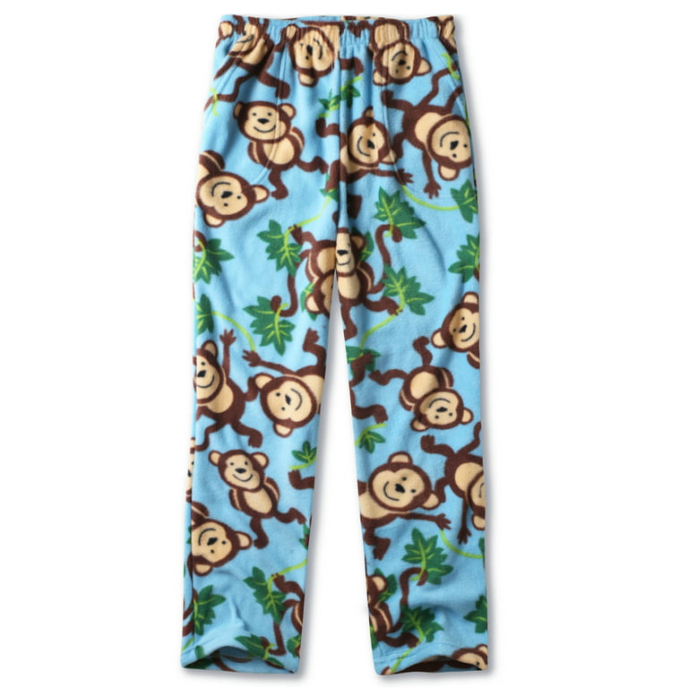 Ma Croix Mens Pet Fuzzy Pajama Pants Fleece Brushed Sweatpants Sherpa  Sleepwear