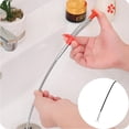 thumbnail image 4 of Cepillo para quitar el pelo de la tubería, 3 piezas de cocina, dragado de alcantarillado, herramientas para quitar el pelo de la tubería, cepillo de limpieza de alcantarillado elaborado con cuidado, 4 of 8