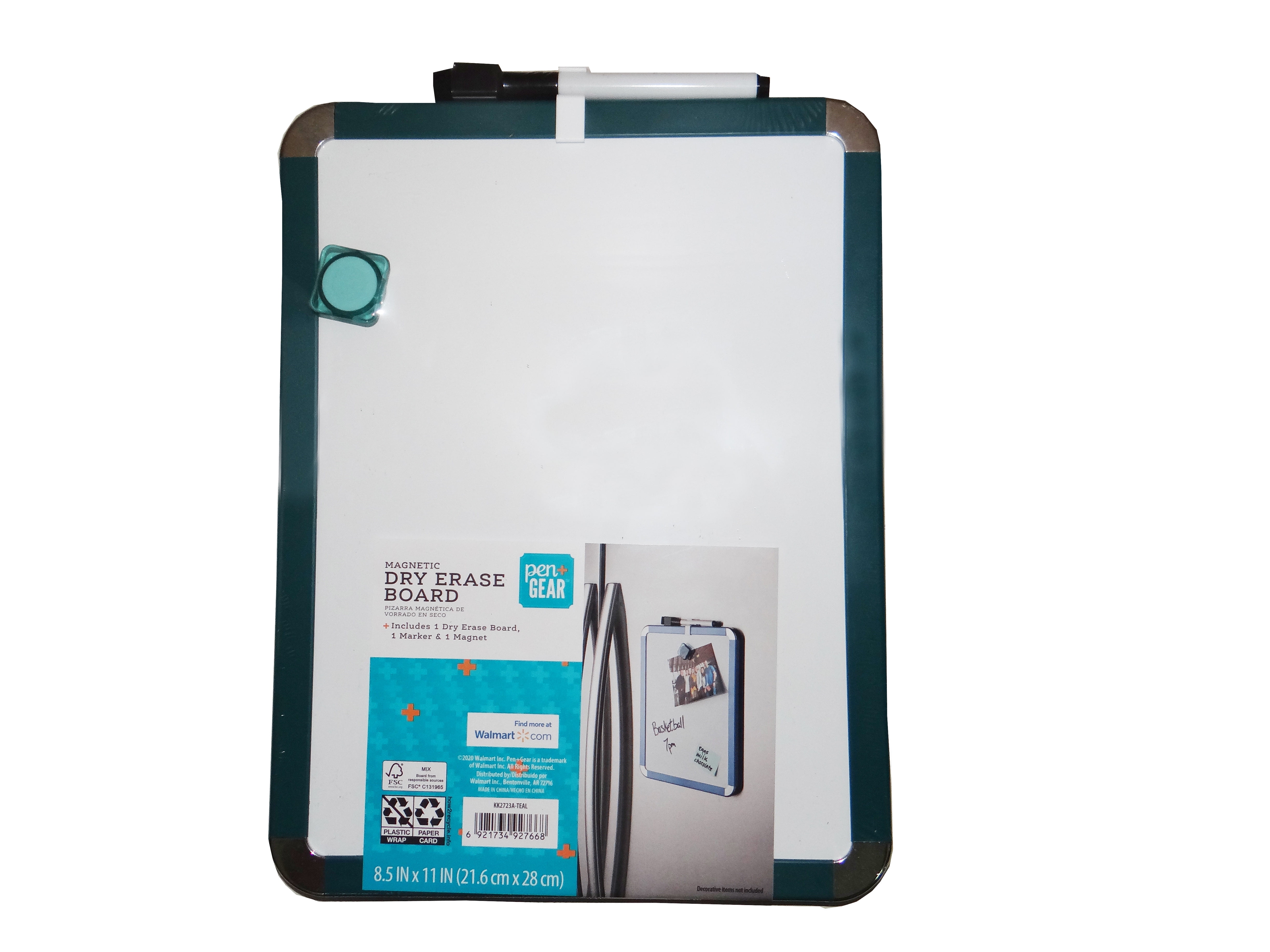 Pen Gear 8 5x11 Dry Erase Board Assorted Walmart Com Walmart Com