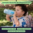 thumbnail image 6 of YAYA My First Travel Tumbler for Preschool & Kids 3+, Insulated Stainless Steel Tumbler with Reusable Silicone Straw & Spill-Proof Lid, Cup Holder Compatible, BPA-Free, 12oz, Zombies, 6 of 7