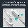 Aoujea Ear Buds Wireless Bluetooth Earbuds USB C To Headphone Jack Adapter Cable Type C Port