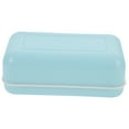 thumbnail image 5 of WHAMVOX 1Pcs Blue Rectangular Soap Box for Bathroom Use with Drainage and Sealed Design, 5 of 8