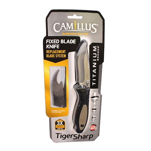 Camillus Coutellerie Couteau à Lame Fixe Tigersharp 8"