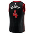 thumbnail image 3 of Men's Fanatics Branded Scottie Barnes Black Toronto Raptors Fast Break Replica Player Jersey - Statement Edition, 3 of 3