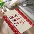 thumbnail image 7 of Apmemiss Clearance Valentine's Day Rugs Non-Slip Absorbent Home Kitchen Rugs and Door Mats Love Heart Decorative Kitchen Floor Mat Western Decor, 7 of 7