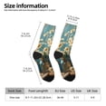 thumbnail image 2 of Vsdgher Delicate White Daisy Jars Crew Socks for Men & Women, Breathable Casual Athletic Ankle Socks, 2 of 6