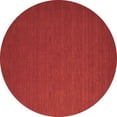 thumbnail image 1 of Ahgly Company Indoor Round Abstract Orange Contemporary Area Rugs, 8' Round, 1 of 1