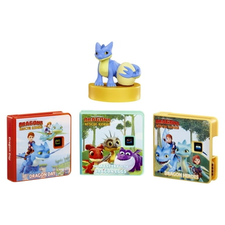 Little Tikes Story Dream Machine DreamWorks Dragons Rescue Riders Collection, Storytime, Books, Audio Play Character, Toy Gift for Toddlers, Kids, Girls, Boys Ages 3 