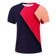 thumbnail image 4 of IROINNID Extra Large Tall T Shirts for Men, Lightweight Thin Basic V-Neck Printed Botton Casual Summer Blouses for Men, 4 of 5