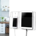 thumbnail image 4 of 2025 Latest Model Clear Wall Tablet Holder Acrylic Wall Mounted Phone Holder for iPad, Re, 4 of 5