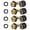 🥝 Black_New#554, variant on Garden Hose Connector Quick Connect Fitting – 3/4 Inch Aluminum Alloy Garden Hose Adapter Set, Easy Install Water Pipe Coupler, Leakproof Outdoor Irrigation
