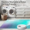 thumbnail image 5 of ODIKA 3'x5' Machine Washable Non-Slip Area Rug, Horizon Illuminated with Gradient Lines High Traffic Rug, Blue, 97955, 5 of 5